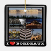 zFR135 BORDEAUX "I Love",フランス, セラミックオーナメント (裏面)