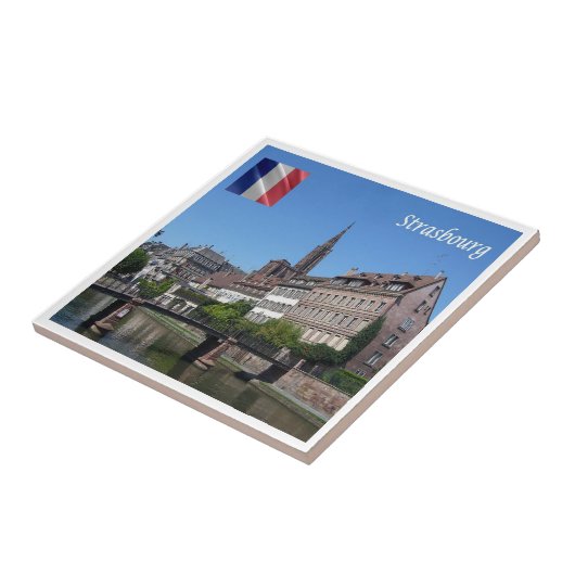 zFR142 STRASBOURG，フランス， タイル (側面)