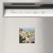 zGE006 KUTAISI，ジョージア，アジア，冷蔵庫 マグネット (インサイチュ (食洗機))