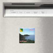 zGF006ポート王室の島、ガイフランスのアナ、冷蔵庫 マグネット (インサイチュ (食洗機))