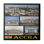 zGH004 ACCRA，モザイク，ガーナ，アフリカ， タイル (正面)