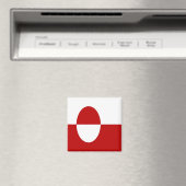 zGL001 GREENLAND国旗、アメリカ、冷蔵庫 マグネット (インサイチュ (食洗機))