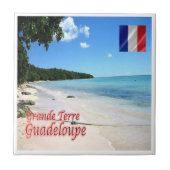 zGP004 GUADELOUPE, Grande-Terre,ビーチ, タイル (正面)