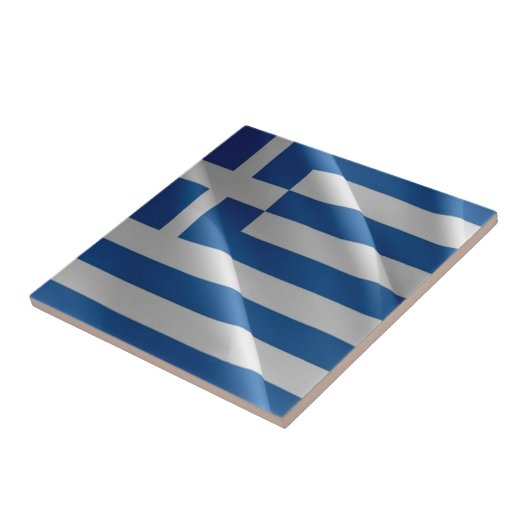 zGR002ギリシャ国旗, タイル (側面)