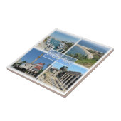 zGR020モザイクKOS、ギリシャ、ヨーロッパ、 タイル (側面)