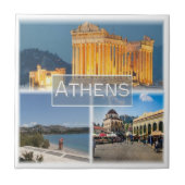 zGR024 ATHENS，ギリシャ， タイル (正面)