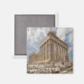 zGR042 PARTHENON，ギリシャ，冷蔵庫 マグネット (正面/裏面)