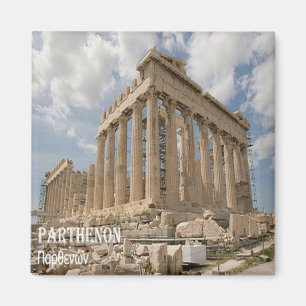 zGR042 PARTHENON,ギリシャ,冷蔵庫 マグネット