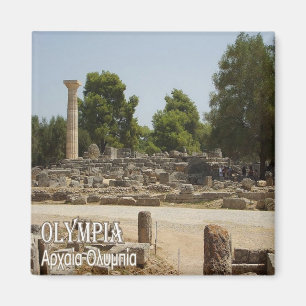 zGR046 OLIMPIA,ギリシャ,冷蔵庫 マグネット