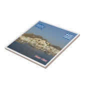 zGR047 NAXOS、ギリシャ、 タイル (側面)