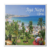 zGR065 CYPRUS, AYA NAPA，ギリシャ， タイル (正面)