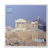 zGR067 ATENE Parthenon,ギリシャ, タイル (正面)