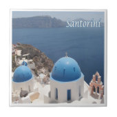 zGR070 SANTORINI Thera, Oia,ギリシャ, タイル (正面)