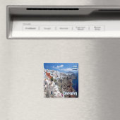 zGR073 SANTORINI Thera，ギリシャ，冷蔵庫 マグネット (インサイチュ (食洗機))