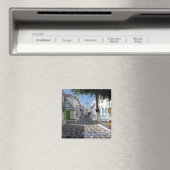 zGR116ミコノス、チョラ。ギリシャ、冷蔵庫 マグネット (インサイチュ (食洗機))