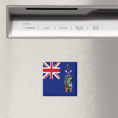 zGS001 SOUTH GEORGIA SOUTH SANDWICH,国旗,冷蔵庫 マグネット (インサイチュ (食洗機))
