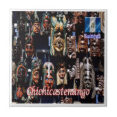 zGT004 CHICHACHASTENANGO，グアテマラ， タイル (正面)