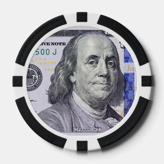 ZH100 ポーカーチップ (正面)