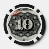 ZH10 ポーカー チップ (裏面)