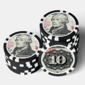 ZH10 ポーカー チップ (積み重ね)