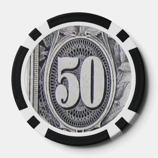 ZH50  ポーカーチップ (裏面)