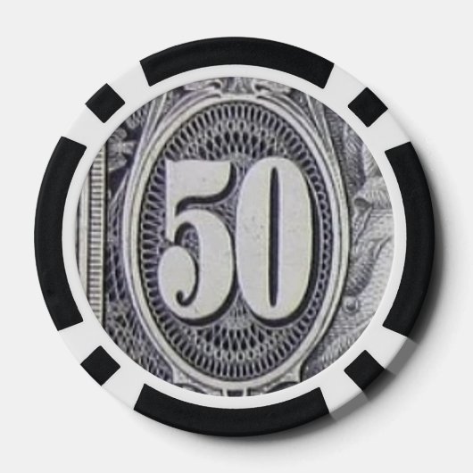 ZH50  ポーカーチップ (裏面)