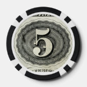 ZH5 ポーカーチップ (裏面)