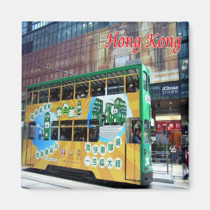 zHK019 TRAMWAY HONGKONGAIS香港、冷蔵庫 マグネット