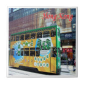 zHK019 TRAMWAY HONGKONGAIS Hong Kong, タイル (正面)