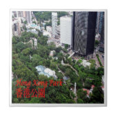 zHK026 HONG KONG PARK aerial view,アジア, タイル (正面)