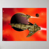 Zhodani Trader Ship Poster 'Distant Shores 1' ポスター (正面)