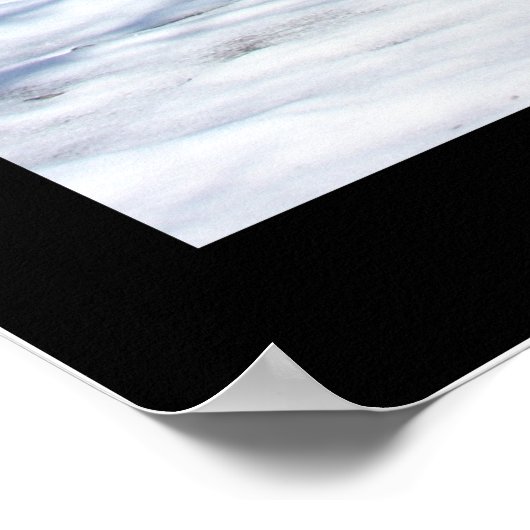 zHot春国立公園アイススノーハットのポスター ポスター (角)