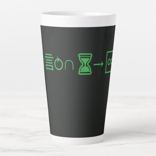 Zho'thephun Core Sequence Mug (ラテ) カフェラテマグ (正面)