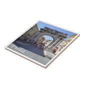 zHR007 PULA、クロアチア、 タイル (側面)