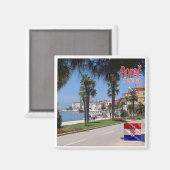 zHR010 POREC、クロアチア、冷蔵庫 マグネット (正面/裏面)