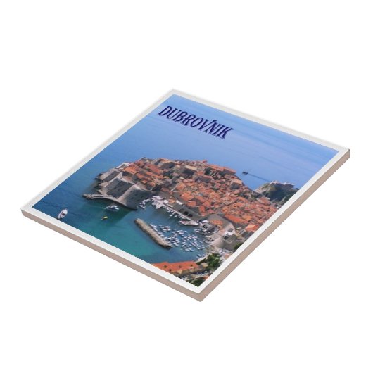 zHR017 DUBROVNIK、クロアチア， タイル (側面)