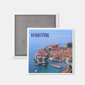zHR017 DUBROVNIK，クロアチア，冷蔵庫 マグネット (正面/裏面)