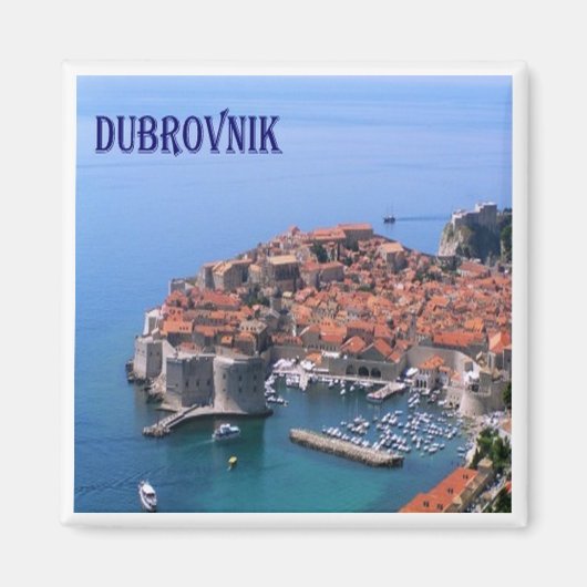 zHR017 DUBROVNIK，クロアチア，冷蔵庫 マグネット (正面)
