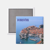 zHR017 DUBROVNIK，クロアチア，冷蔵庫 マグネット (正面/裏面)