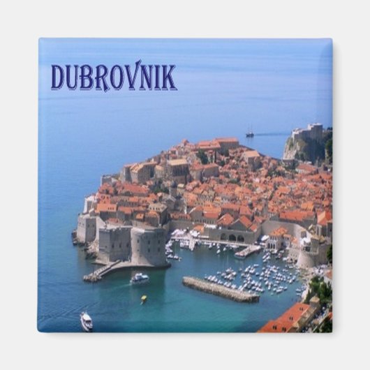 zHR017 DUBROVNIK，クロアチア，冷蔵庫 マグネット (正面)