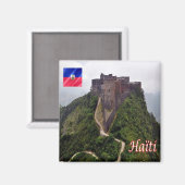 zHT007 HAITI,シタデルラフェリエール,冷蔵庫 マグネット (正面/裏面)