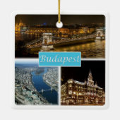 zHU003ブダペスト・ハンガリー, セラミックオーナメント (裏面)