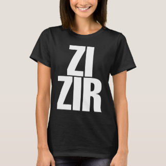 Zi Zir Big Obvious Nonbinary Pronouns Tシャツ