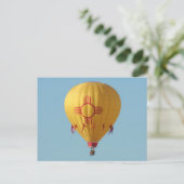 Ziaサンシンボルホットエアバルーンポストカード ポストカード (スタンド正面)