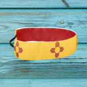 Zia記号付きニューメキシコ国旗 アスレチックヘッドバンド