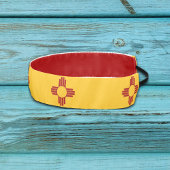 Zia記号付きニューメキシコ国旗 アスレチックヘッドバンド