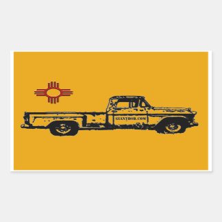 Zia Rising Oblongステッカー 長方形シール