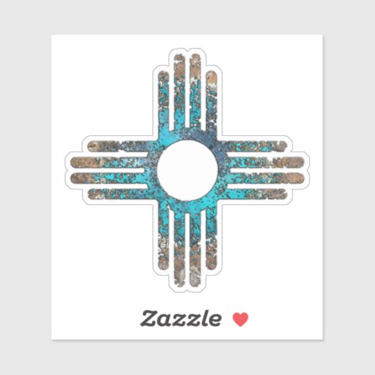 Zia Sunのシンボル シール (シート)