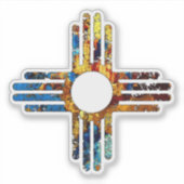 Zia Sunのシンボル シール (正面)