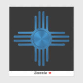 Zia Sun Blue  シール (シート)